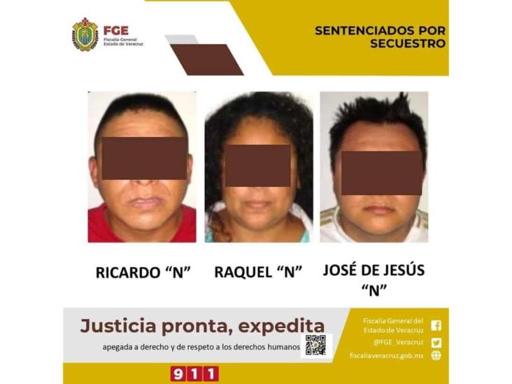 Dan 50 años de cárcel a tres secuestradores de Coatzacoalcos