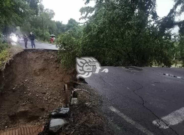 Frente Frío 10 dejó inundaciones y caminos destrozados en Misantla