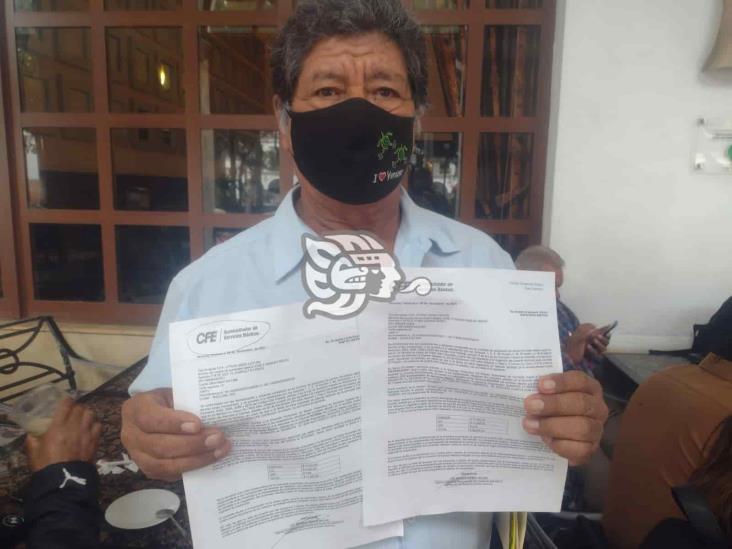 Supuestos empleados de CFE intentan extorsionar a usuario en Veracruz