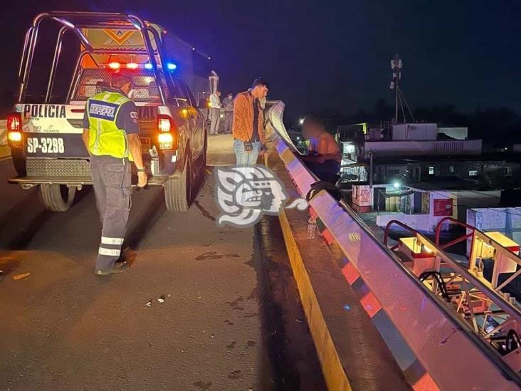 En Boca del Río, ciudadanos evitan que hombre se suicide