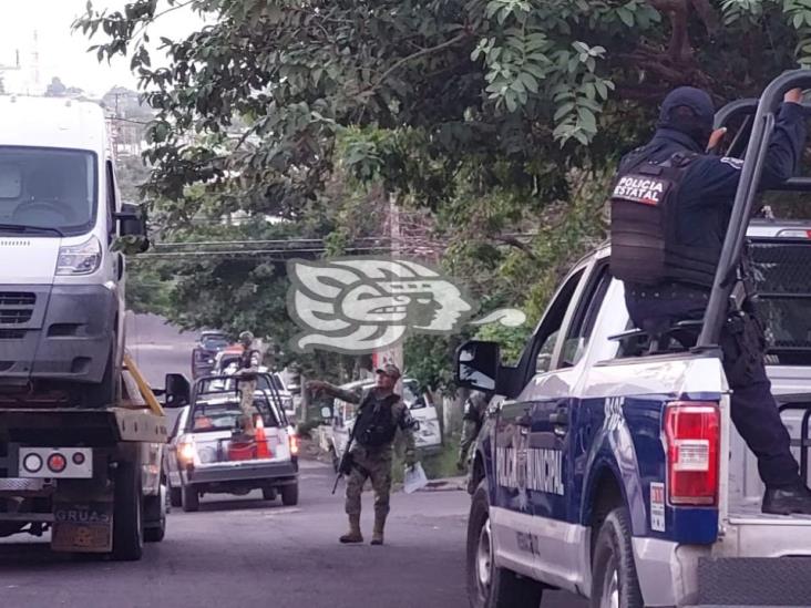 En Veracruz, asaltan camioneta de Estafeta