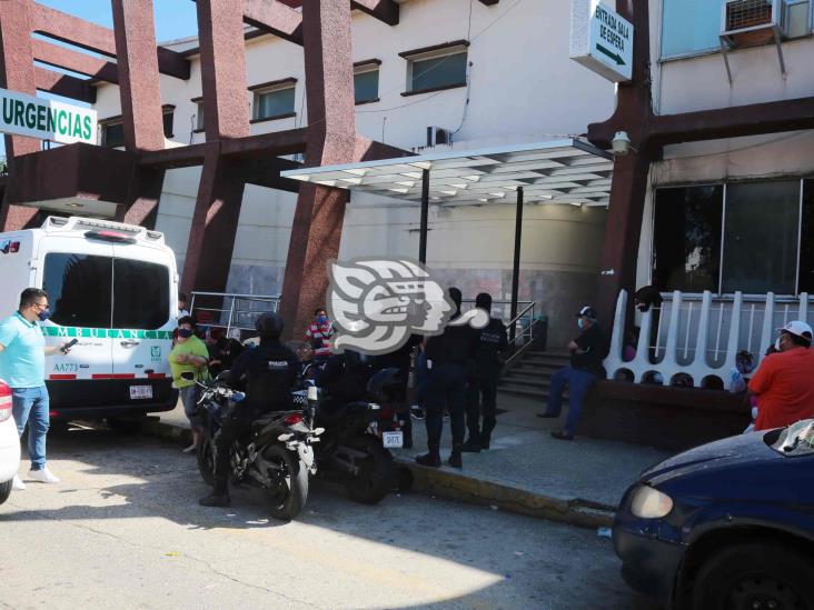 Falsa alarma por hombre armado en IMSS Coatzacoalcos