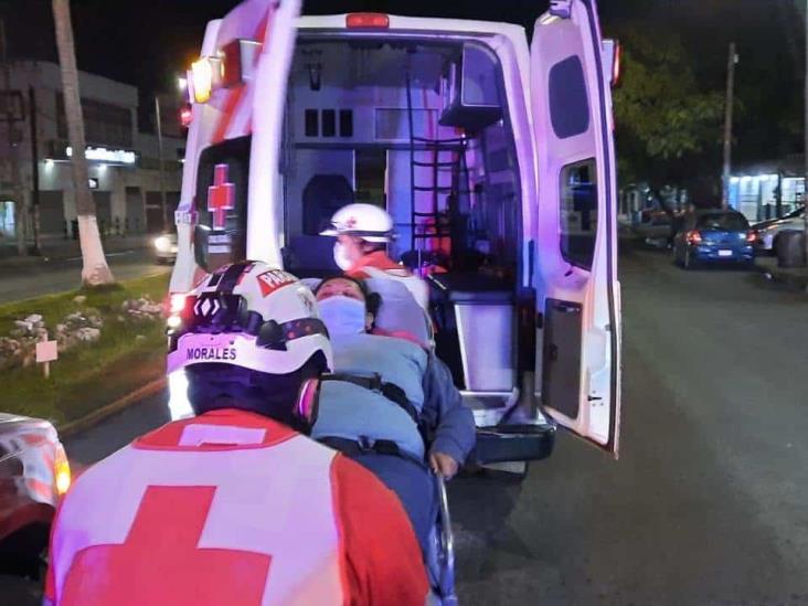 Atropellan a mujer en calle del puerto de Veracruz