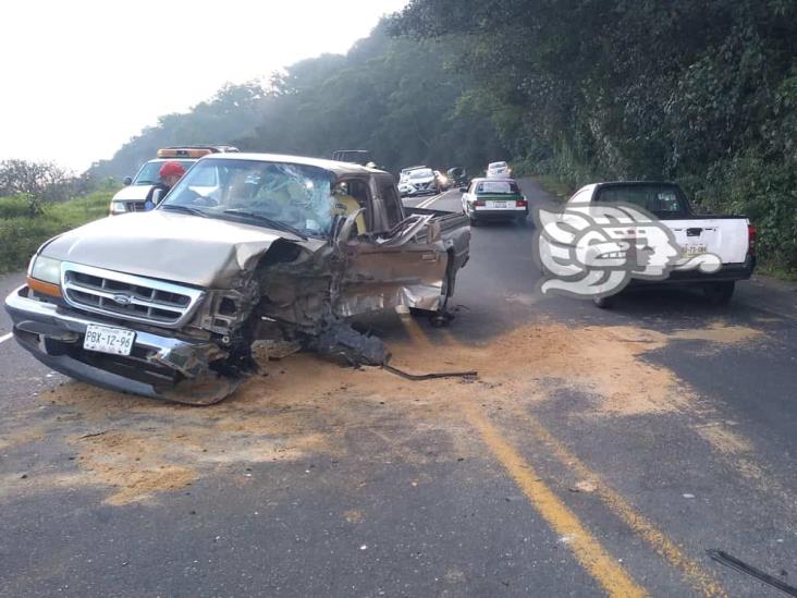 Misterioso accidente en vía Xalapa-Las Vigas