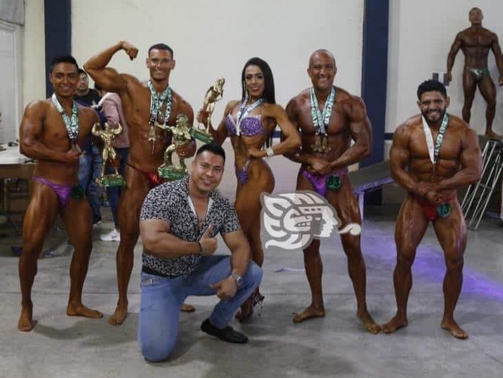 Entrenador de Fisicoculturismo de Cardel, gana premio a mejor instructor de Veracruz