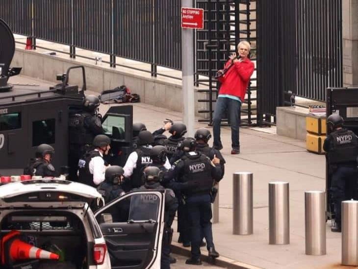 Acordonan sede de la ONU por presencia de hombre armado