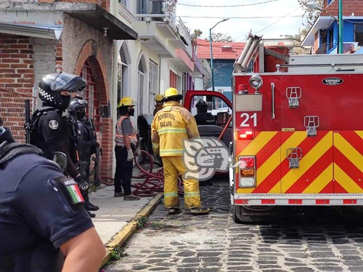 Explosión por gas en colonia de Xalapa; 3 mujeres heridas