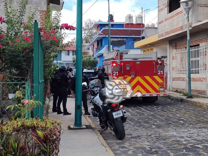 Explosión por gas en colonia de Xalapa; 3 mujeres heridas