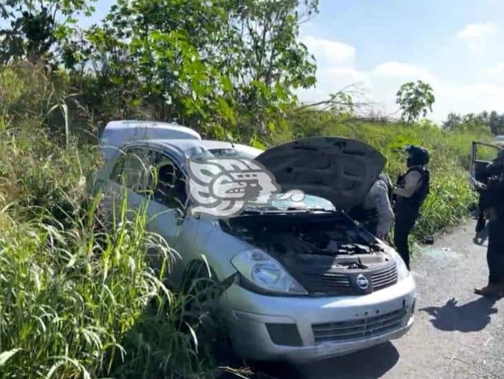 Viven de milagro; se accidentan 4 jóvenes en La Antigua