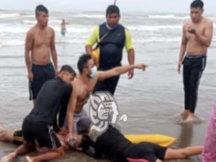 Muere turista chilango en Playa de Tecolutla