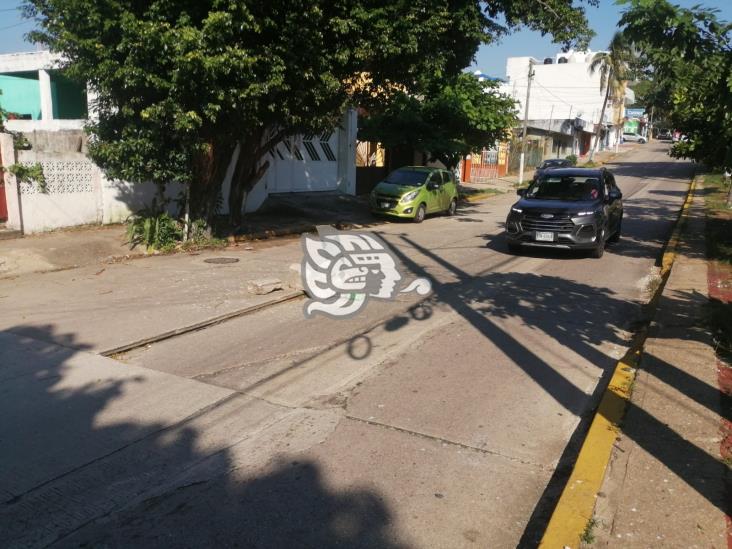 Aguas negras, hundimientos y hoyancos en la Benito Juárez Norte