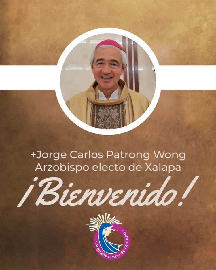 Papa Francisco nombra a monseñor Jorge Patrón arzobispo de la Arquidiócesis de Xalapa