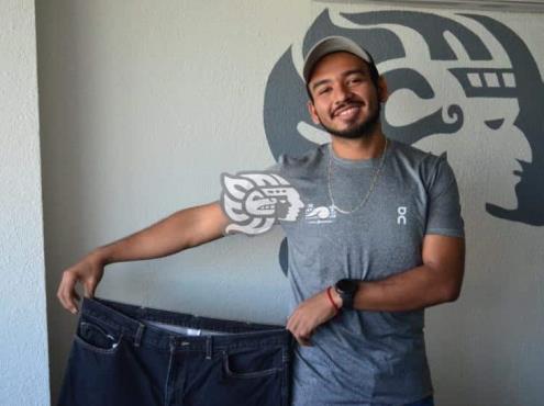 Veracruzano Arturo perdió 40 kilos y hace realidad su sueño de correr maratón