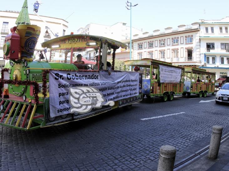 ‘El Piojito’ toma el centro de Xalapa; 2 años sin poder trabajar