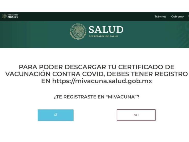 ¿Sabes cómo descargar tu certificado de vacunación covid?