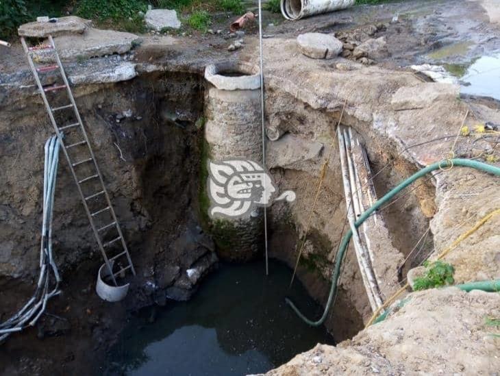 Abandonan construcción de colector pluvial en La Antigua