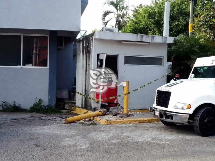Grupo de hombres intentan robar cajero automático en Medellín de Bravo