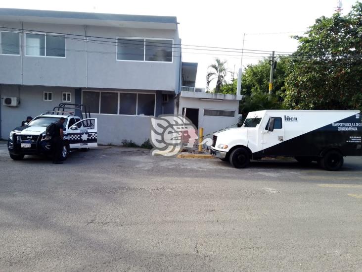 Grupo de hombres intentan robar cajero automático en Medellín de Bravo