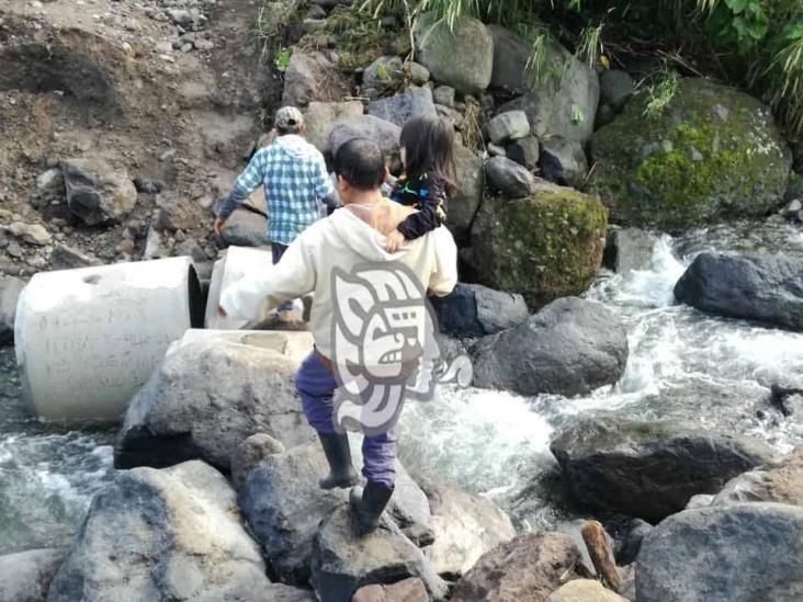 FF 13 dejó sin caminos a comunidades de Misantla