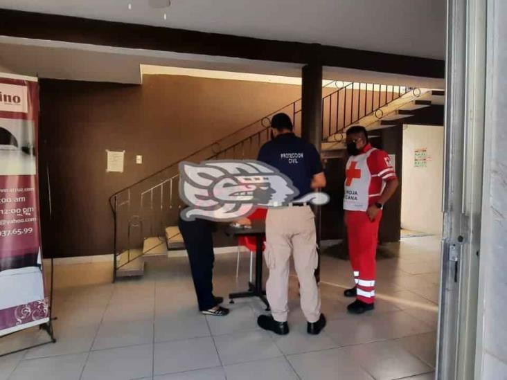 Se registra conato de incendio en hotel de Veracruz