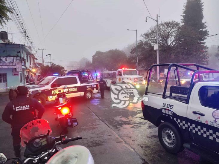 Patrullazo en colonia Rafael Lucio, en Xalapa, deja cinco heridos