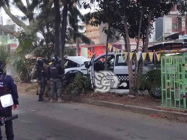 Patrullazo en colonia Rafael Lucio, en Xalapa, deja cinco heridos