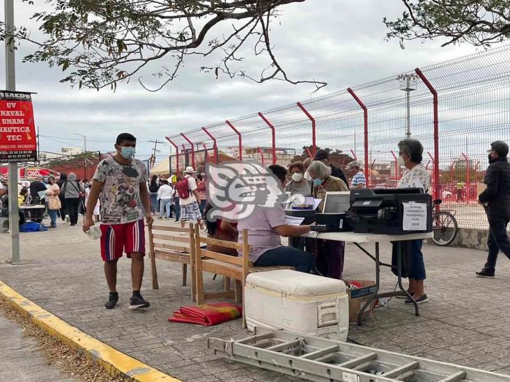 Inicia vacunación de refuerzo a abuelitos en Boca del Río