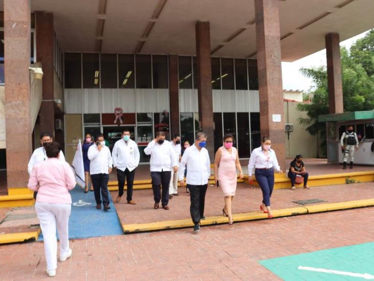 Supervisa titular del IMSS Veracruz Sur funcionamiento de Unidades Médicas