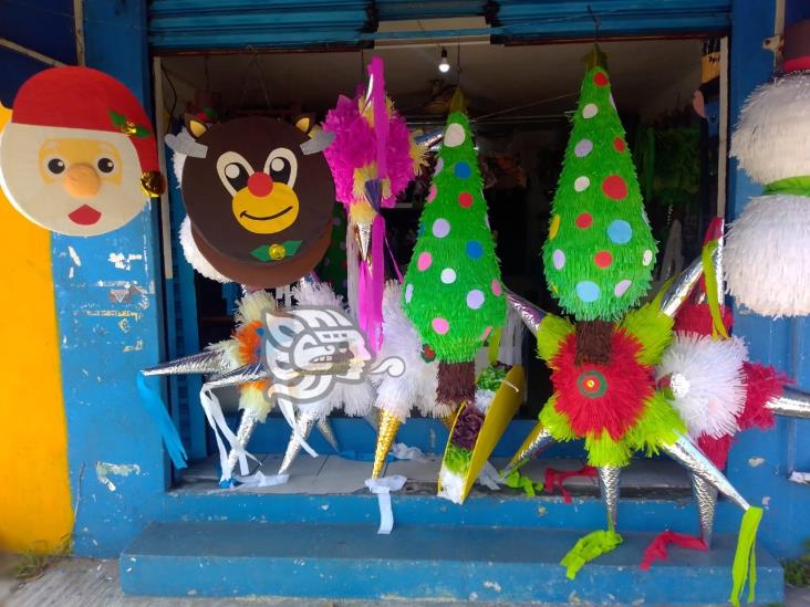 Esperan repunte en la venta de piñatas en próximos días