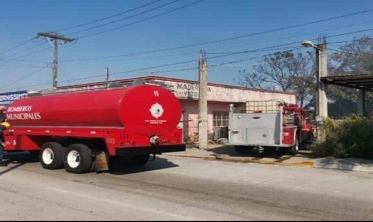 Se registra incendio en pastizal de Veracruz