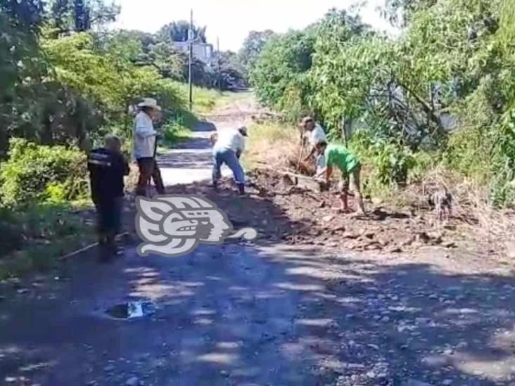 Puente en Misantla, a punto de colapsar; reparación quedó a medias