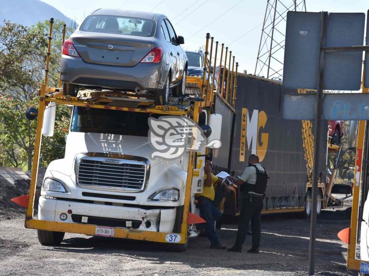 Tras choque, mujer sufre infarto sobre la Puebla-Orizaba