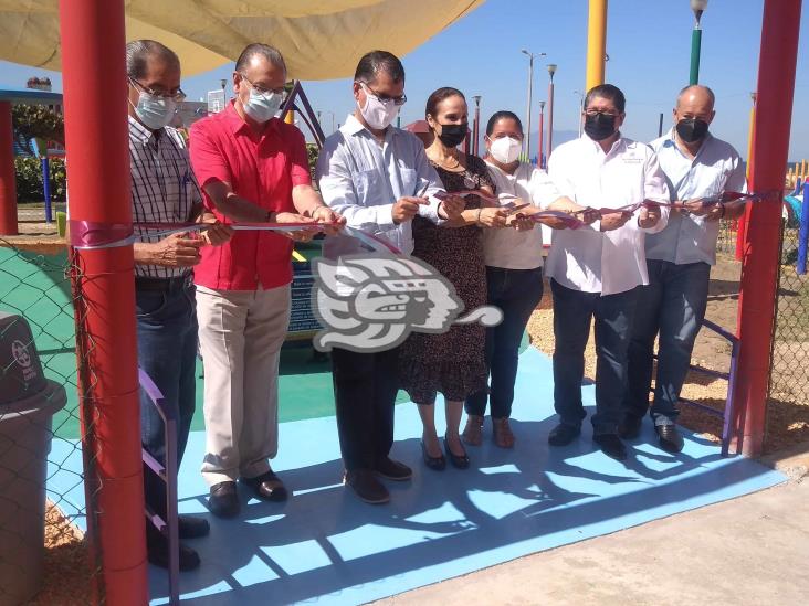 Inauguran en Coatzacoalcos el Parque Infantil Inclusivo Playa Sol