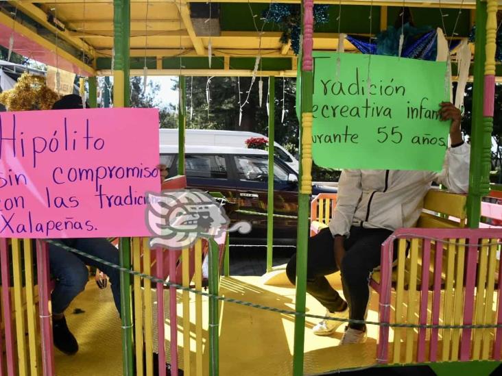 Protestan por prohibición de ‘El Piojito’ en Xalapa