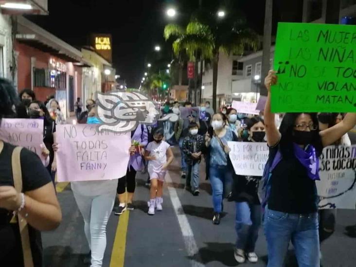 Marchan en Orizaba exigiendo justicia para Fanny, menor asesinada