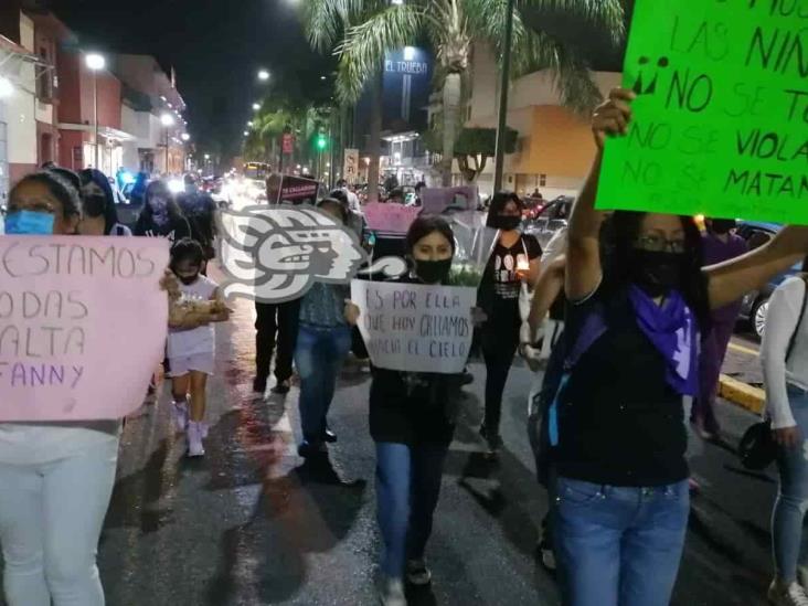 Marchan en Orizaba exigiendo justicia para Fanny, menor asesinada