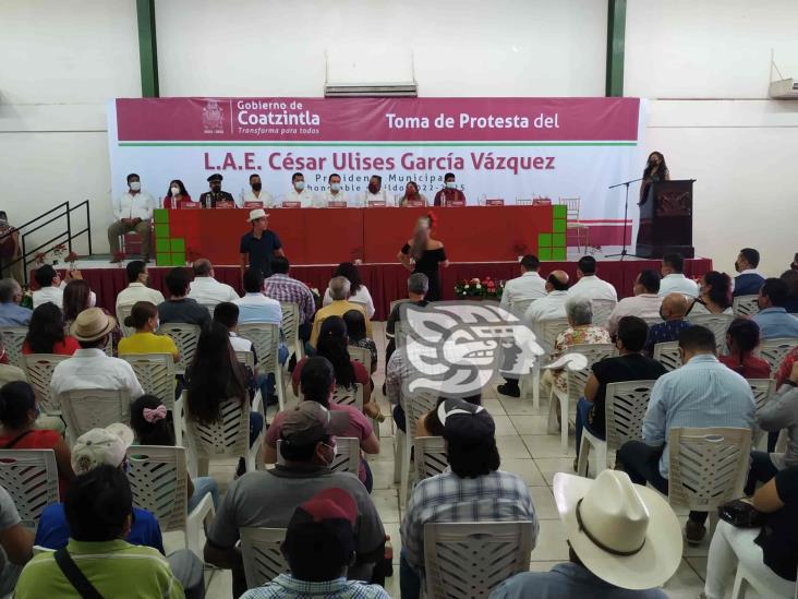 Rinden protesta alcaldes en municipios del norte de Veracruz