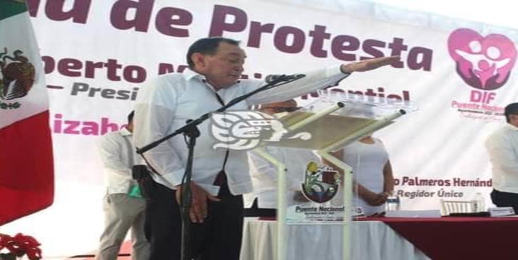Toman protesta alcaldes de La Antigua y regiones aledañas