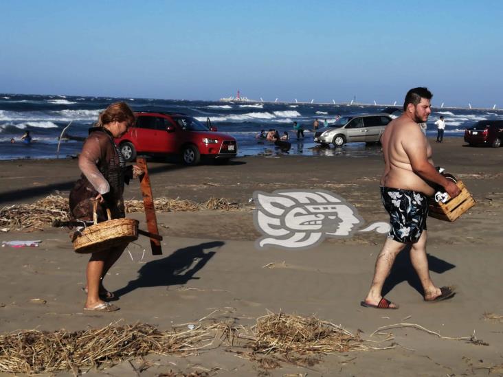 Activan alerta gris y restringen acceso a playas en Coatzacoalcos