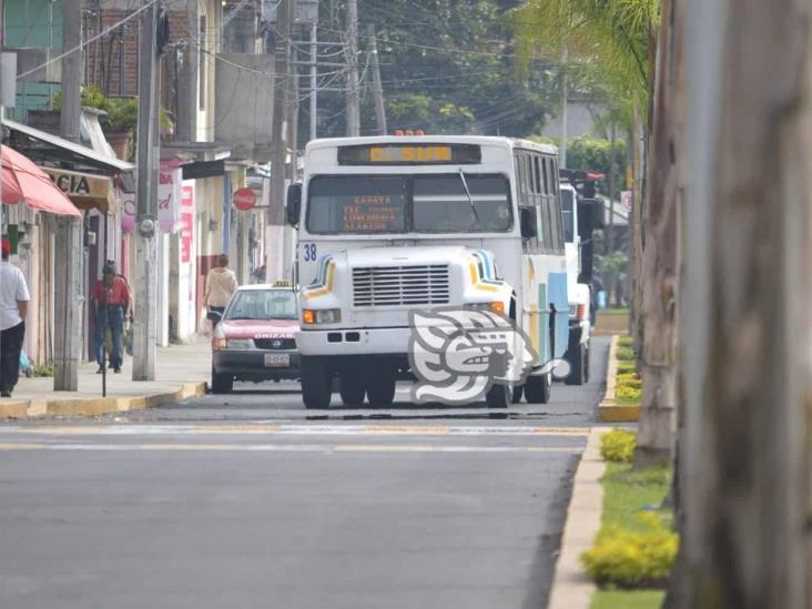 Desairan en Orizaba empleo  como choferes de transporte público de pasajeros