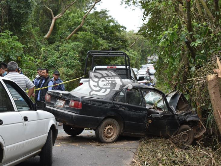 Muere menor de 2 años durante choque en San Juan Evangelista