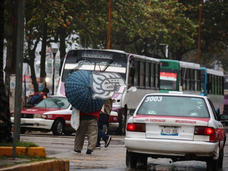 Nortazo en Coatzacoalcos; apagones, daños en negocios y árboles caídos