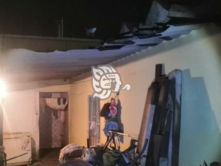 PC atiende daños por FF 19 en Minatitlán y Cosoleacaque