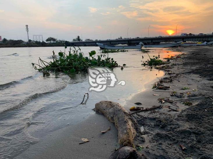 Nueva playa en malecón de Boca del Río