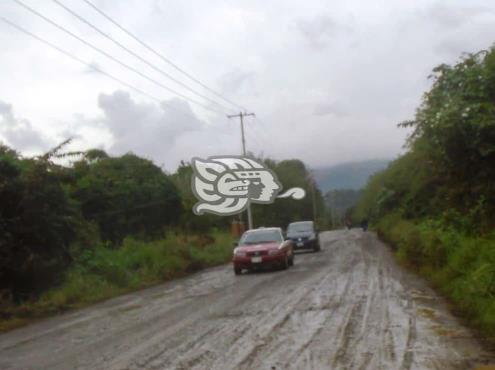 Piden a CGJ la pavimentación de la carretera Tatahuicapan- Pajapan 