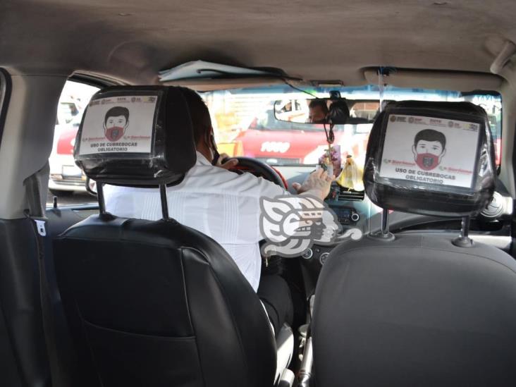 Taxistas ven molestia entre orizabeños por medidas de Alcalde con uso de cubrebocas