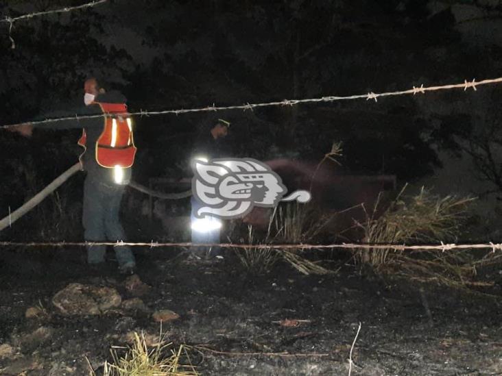 Se incendia pastizal en Medellín