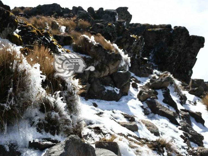 FF 22 dejó nevadas en Cofre y Pico; 5 grados en Naolinco