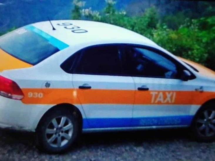 Roban con violencia a taxista en la Orizaba-Zongolica