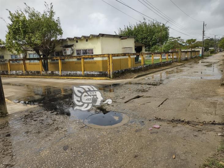 Padecen vecinos de Villa Cuichapa insoportable pestilencia 